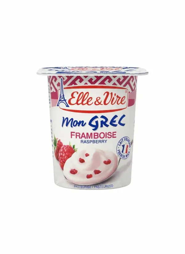 ELLE & VIRE - Yaourt à la framboise - 125g