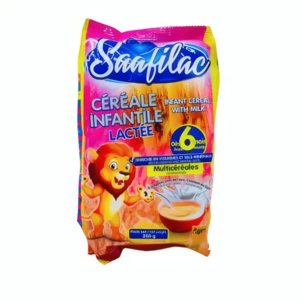 SAAFILAC - Céréales infantiles lactée - sachet de 50g (dès 6 mois)