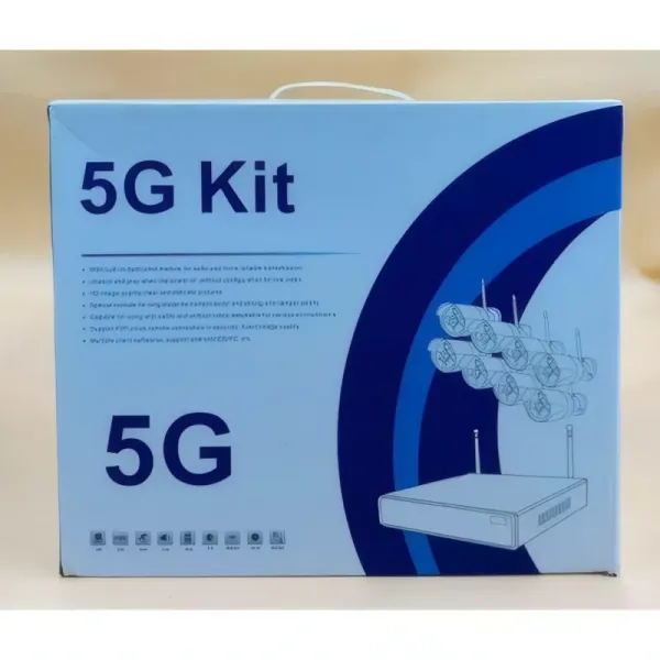 Kit de Vidéosurveillance WiFi 5G avec 8 Caméras