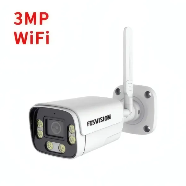Caméra Bullet WiFi FOSVISION 3MP Extérieure