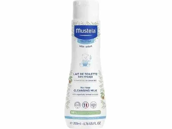 Mustela - Lait De Toilette Sans Rinçage - 200 ml