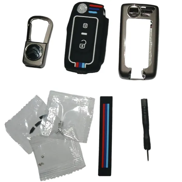 Citroen coque et housse de protection de clé commande pour voiture