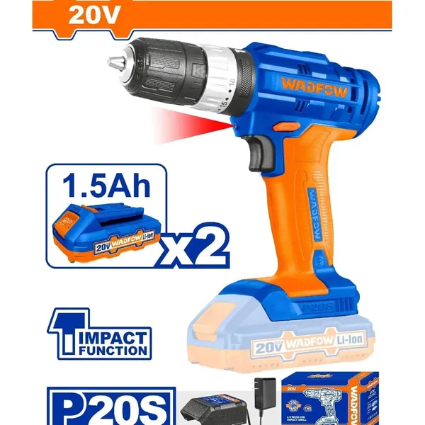 Perceuse-visseuse sans fil WADFOW WCDP512