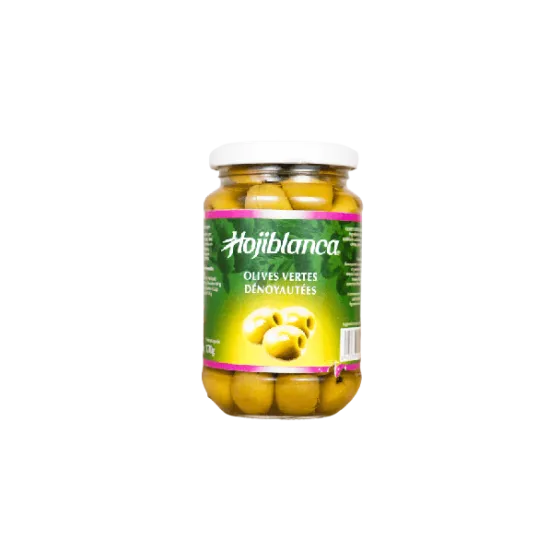 Hojiblanca – Olives Vertes Dénoyautées – 350 g
