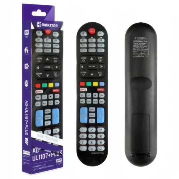 Télécommande Universelle MARSTAR AD-UL1107+PLUS pour TV