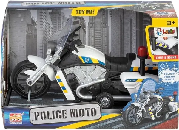 Moto Police - 30 cm