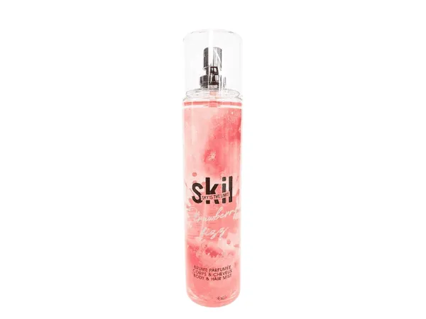 PROMO _ SKIL - Brume Parfumée Femme Fraise Vanille (Strawberry fizz) - 250 ml