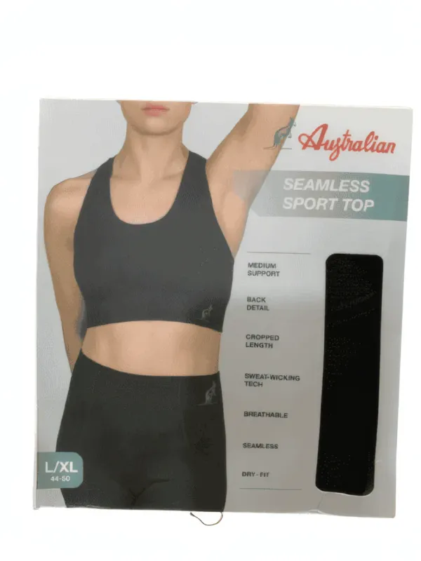 AUSTRALIAN-Brassiére de sport Noir