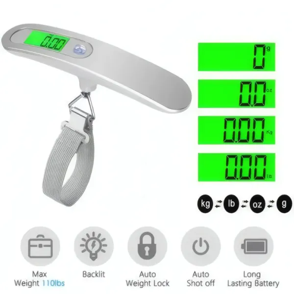 Digital Luggage Scale NS-14 Balance a main numérique 50Kg