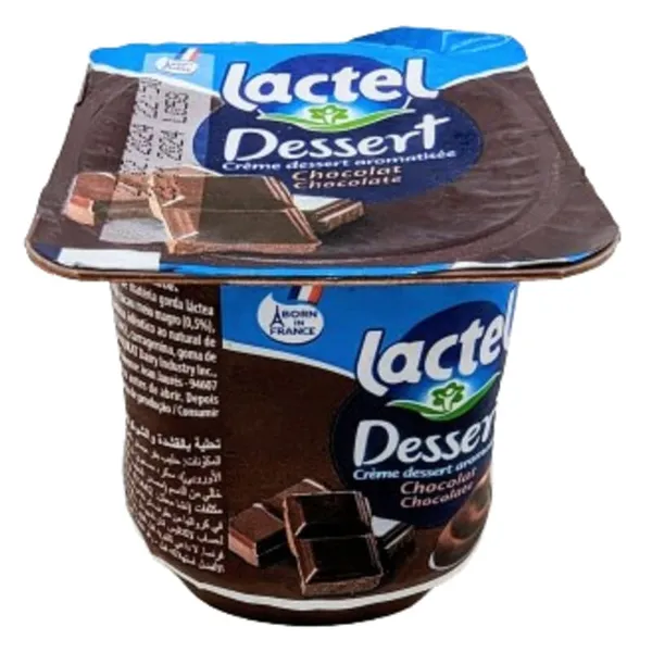 Crème dessert saveur chocolat Lactel 125 g