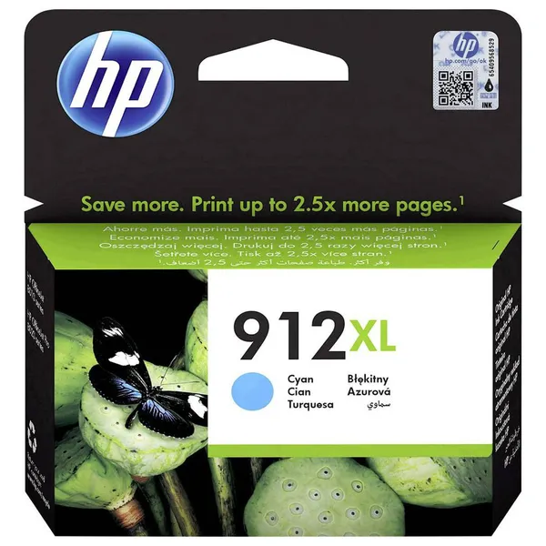 Cartouche HP 912XL (3YL81AE) bleu