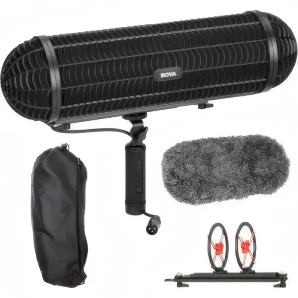 Kit Micro Anti-Vent Professionnel BOYA BY-WS1000