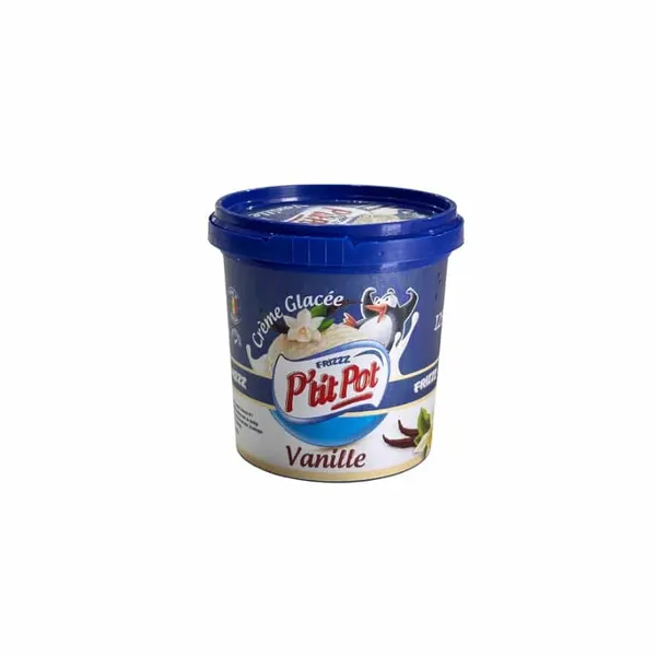 FRIZZ - pot de glace à la vanille  15cl