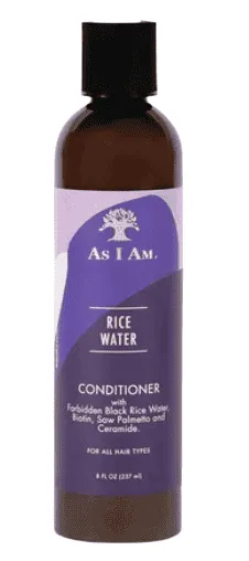 AS I AM - Après-shampoing à l'eau de riz - 236 ml