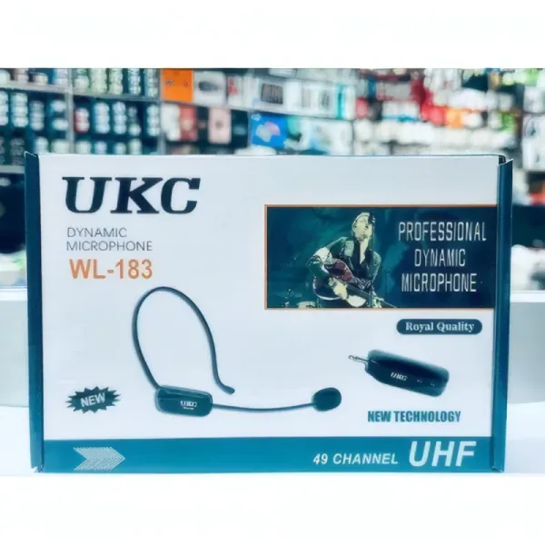 Microphone sans Fil SHURE WL-183 - Casque & Cravate