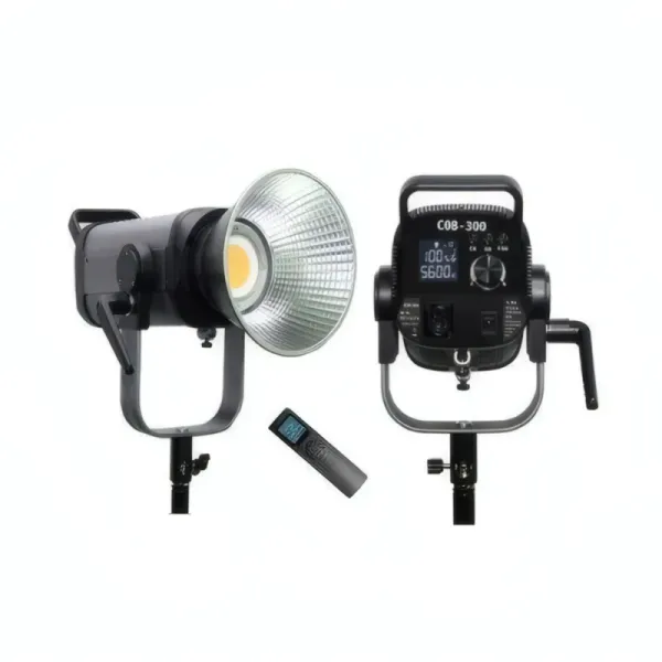 Éclairage LED Professionnel COB-300WRC avec Télécommande - 300W