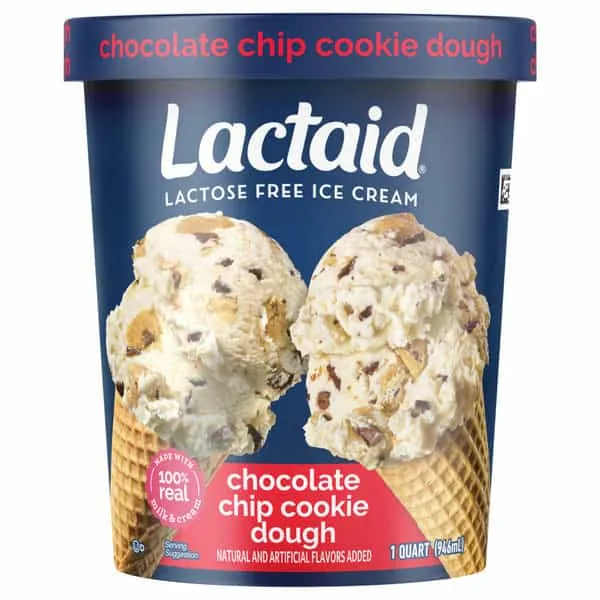 Lactaid – Glace Chocolate Chip Cookie Dough Sans Lactose