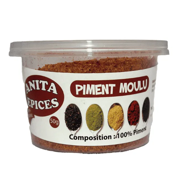 Anita épices - Piment moulu - 50G
