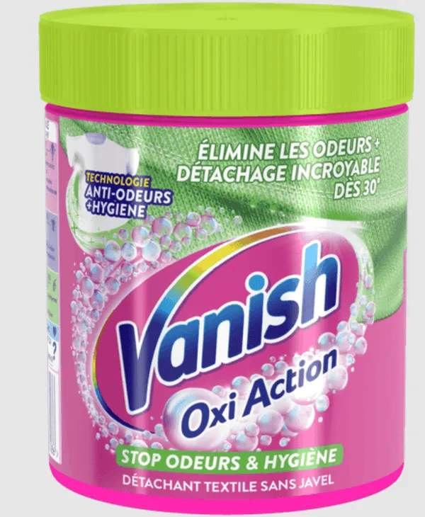 Vanish Oxi Action poudre Hygiene extra 470g
