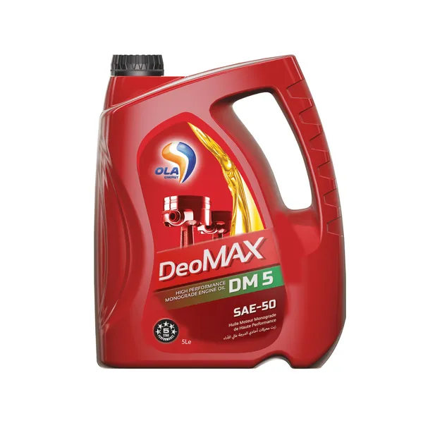 Huile moteur OLA DéoMax DM5 SAE 50 bouteille 5L