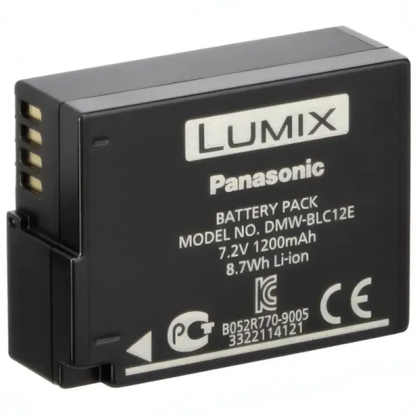Batterie Rechargeable Panasonic Lumix DMW-BLC12