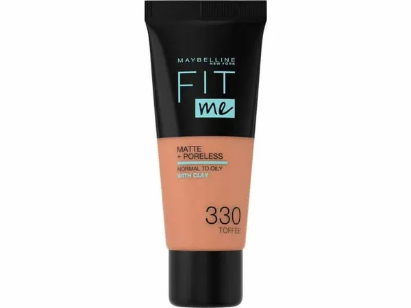MAYBELLINE - Fit Me Matte & Poreless Fond de Teint Fluide 330 Toffee - 30ml