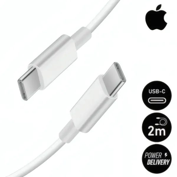 Câble de Recharge USB-C vers USB-C (2m)