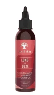 AS I AM -  Huile de pousse cheveux grenade et jus de la passion - 120 ml