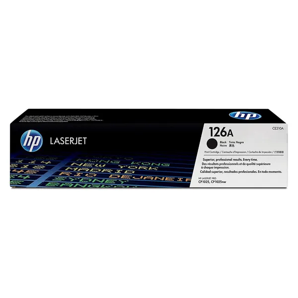 Cartouche HP-126A (CE310A) - (Noir, Jaune, Bleu, Magenta)