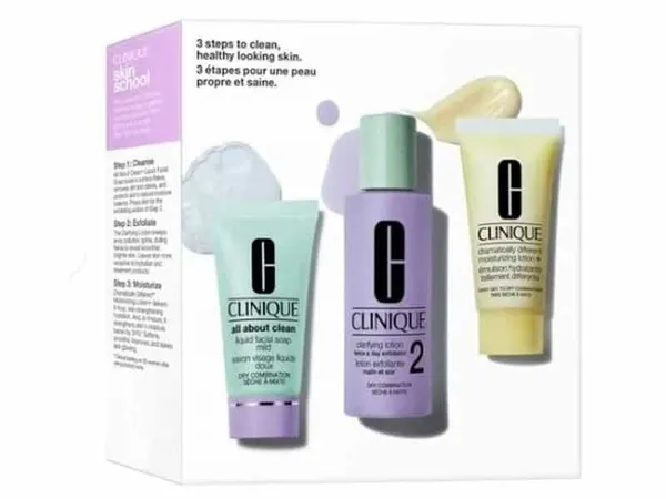 CLINIQUE - Coffret Skin School – Routine Peaux Sèches