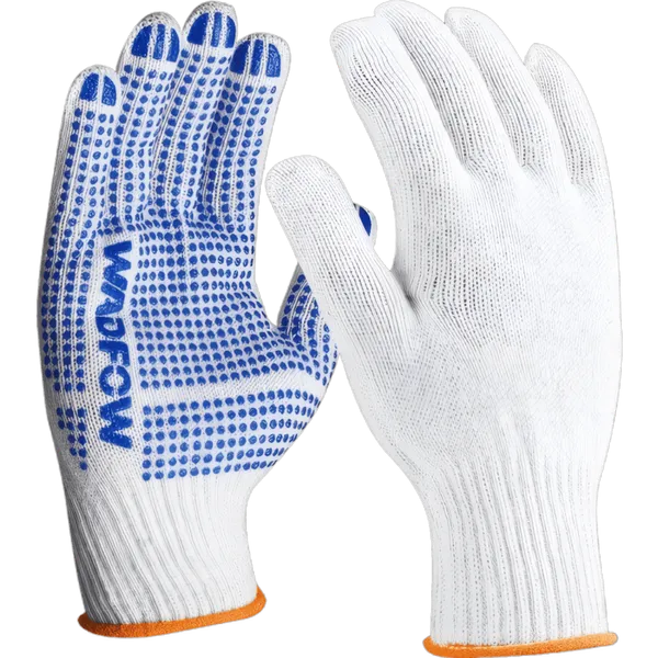 Gants de protection avec enduction PVC (Taille XL)