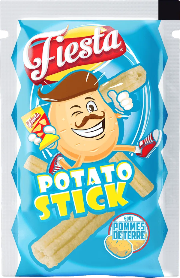 FIESTA - Chips potato stick 8g - lot de 2PCS