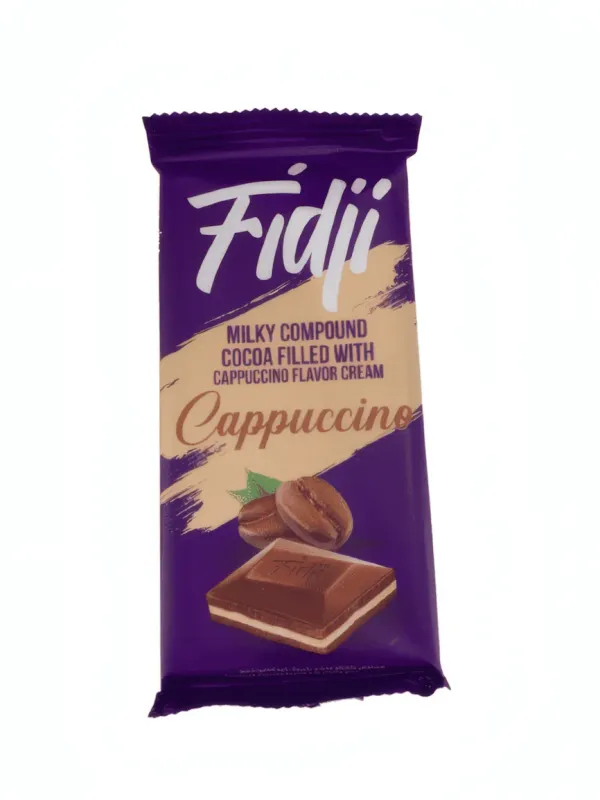 FIDJI – Chocolat Fourré Cappuccino - 90g