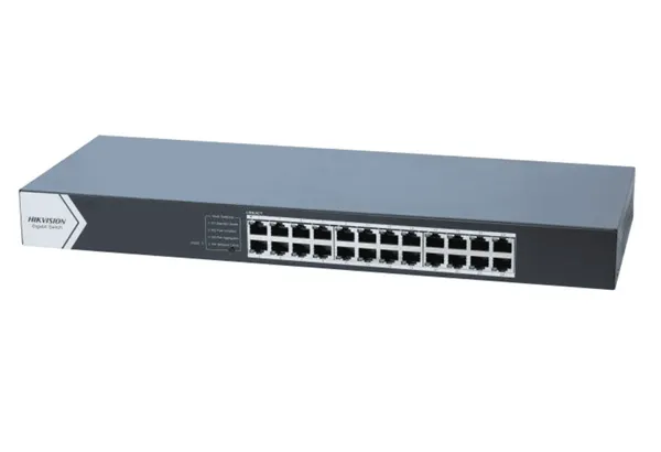 SWITCH HIKVISION DS-3E0524-E(B) 24 PORTS GIGABIT 10/1000 ETHERNET