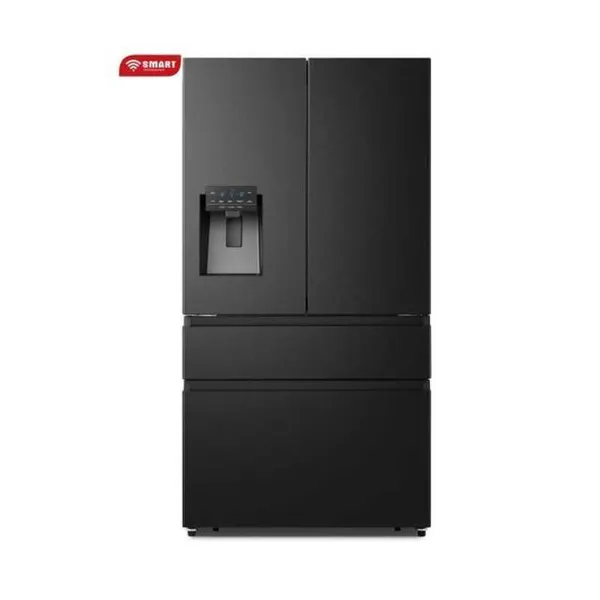 Refrigerateur Smart Technology Side By Side 4PORTES Distributeur D'EAU Et Glacon STR-630WIH
