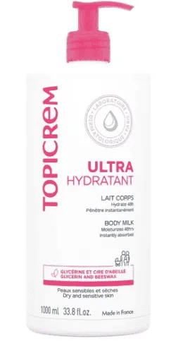 TOPICREM - Lait Corps Ultra hydratant - 1000ML