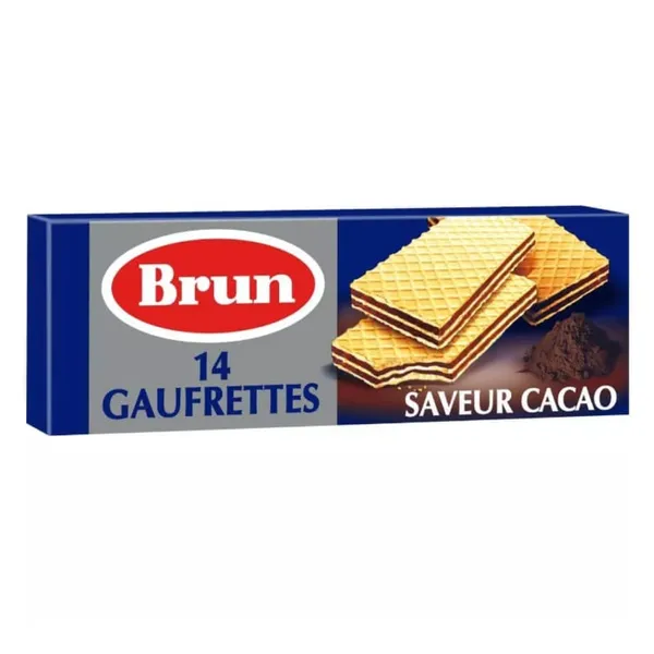 BRUN – 14 Gaufrettes Saveur Cacao - 146 g