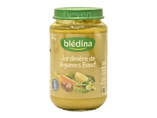BLEDINA - Pot Jardinière de Légumes Boeuf Dès 6 mois -  200g