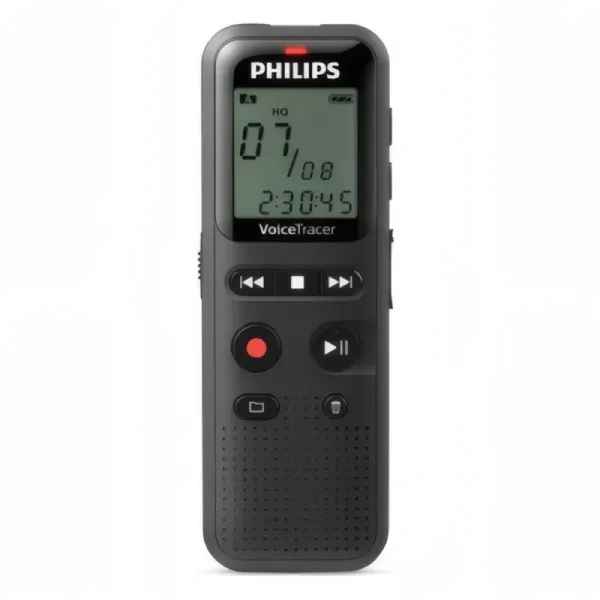 Dictaphone Numérique Philips DVT1160 avec Microphone 360°