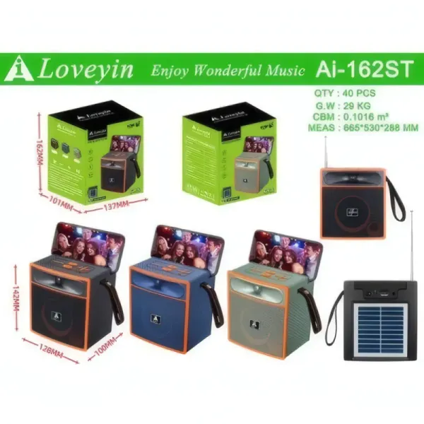 Radio Bluetooth Portable Multifonction LOVEYIN AI-162ST