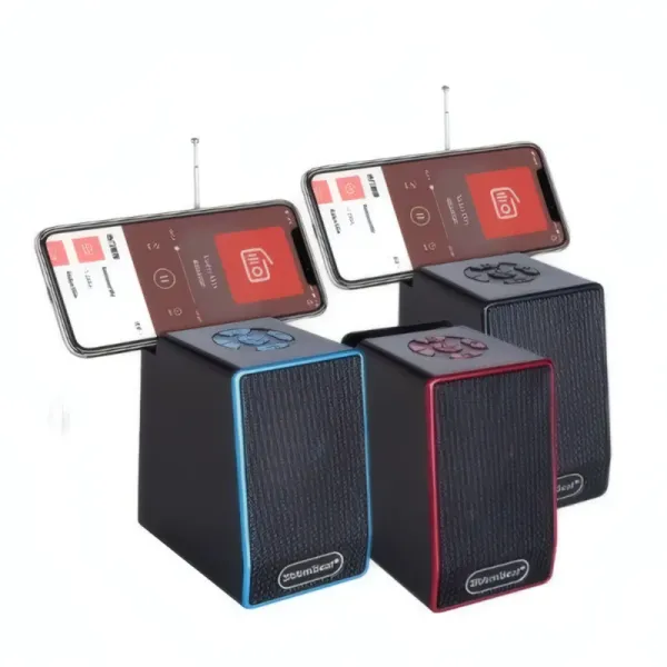 Enceinte Bluetooth BOOMBEST LN-836BT avec support pour téléphone