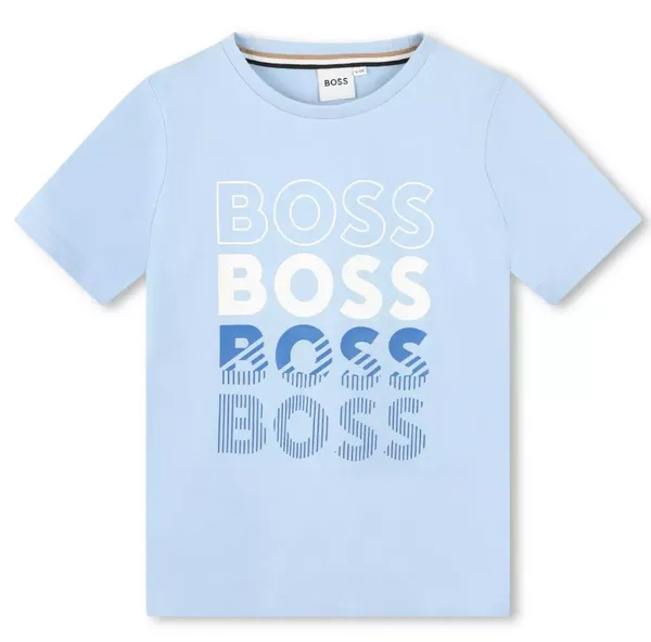 Boss T-shirt enfant avec logo Bld, design audacieux ,garçon 6ans