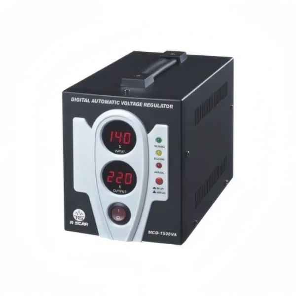 Régulateur de tension automatique R SCAR MCD-1500VA Digital 1500VA