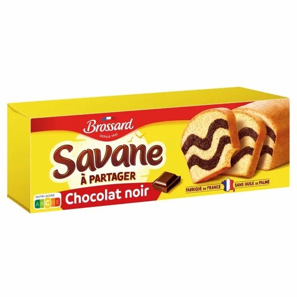 BROSSARD-Gateaux chocolat savane-310g