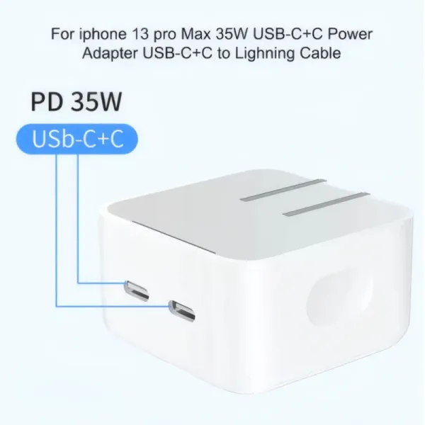 Adaptateur Secteur USB-C 35W Compact