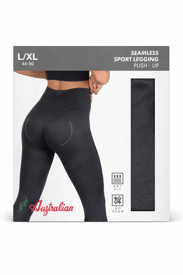 Australian – Seamless Sport Legging Push Up – Taille L/XL