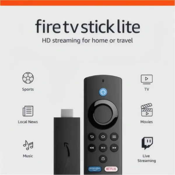 Clé de Streaming Amazon Fire TV Stick Lite - Full HD