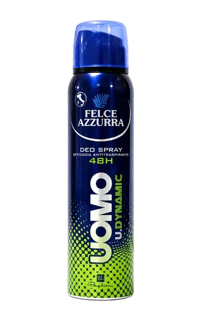 Déodorant Uomo Dynamic Felce Azzurra 150 ml