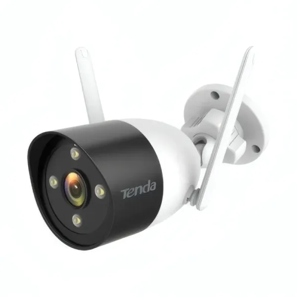Caméra de Surveillance Extérieure Wi-Fi 2K Tenda CT6