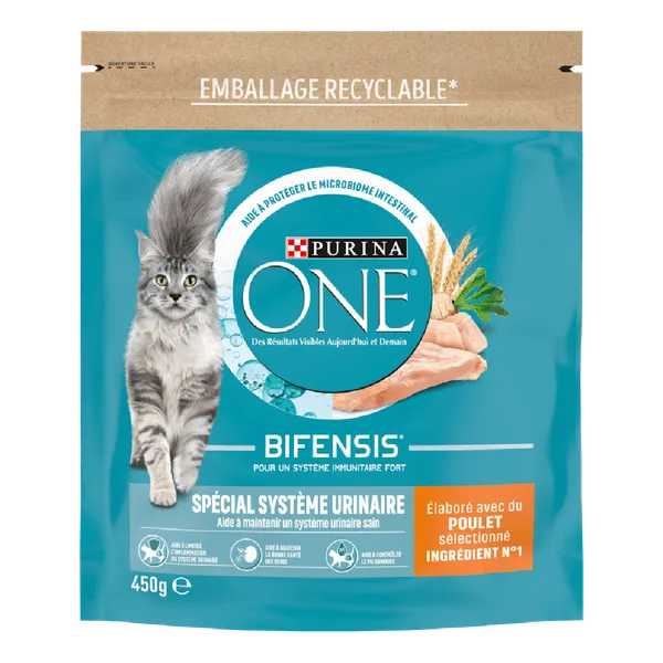 URINARY CARE ONE - Croquettes pour chat à problème urinaire - 450G